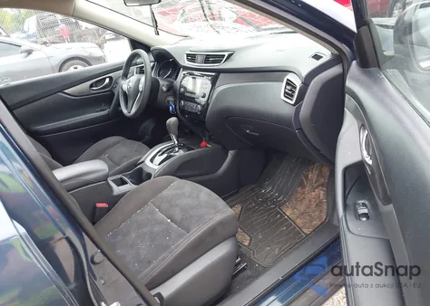 2015 Nissan Rogue S из США, поврежденный, VIN KNMAT2MV8FP529970